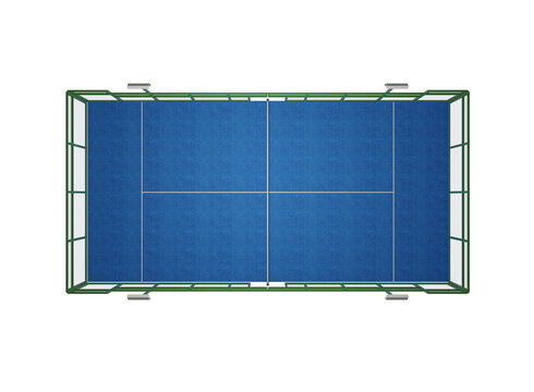 Padel playground top view