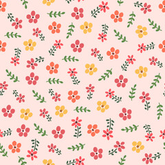 꽃,식물 일러스트 패턴