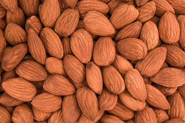 almonds close up