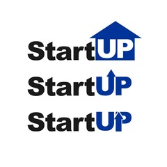 Modern Start Up Typography Logo
