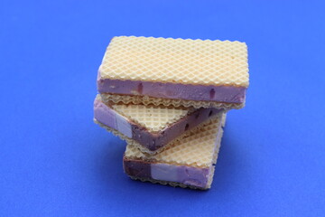 Fürst Pückler Eis. Sandwich Eis Fürst Pückler. Waffeleis.
