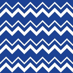 Zig zag  texture with a seamless pattern..Universal delicate background for graphic design. Blue and white design as seamless pattern.