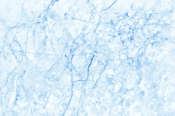 Naklejka premium Blue pastel marble texture in natural pattern with high resolution for background and design art work. Tiles stone floor.