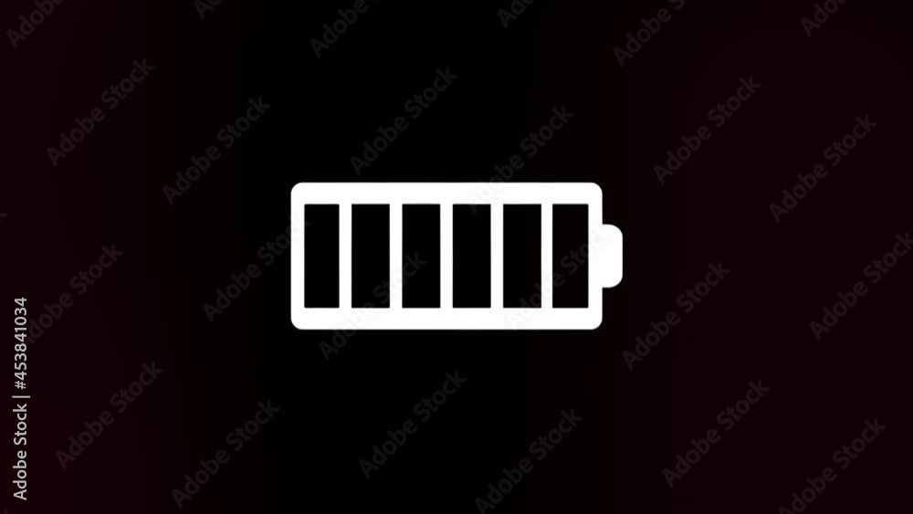 Poster battery icon with glitch art effect. retro futurism 80s 90s dynamic wave style. video signal damage 
