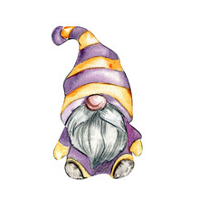 halloween party with gnomes