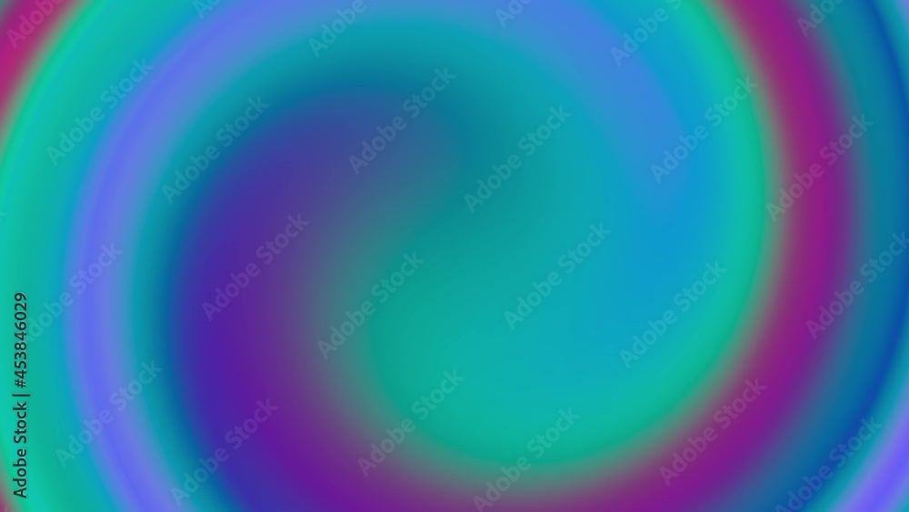 Leinwandbilder abstract colorful green and purple liquid waves loopable background. moving abstract blurred backgro