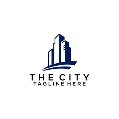 City scape logo concept vector