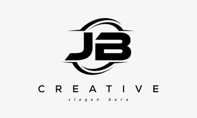 JB creative circel letter logo victor