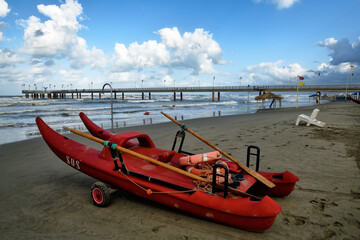 The sea of Tuscany from Versilia 