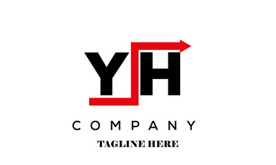 YH financial advice logo vector