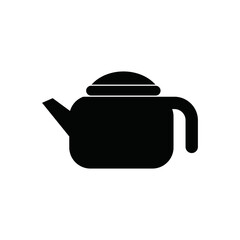 Obraz premium pot - tea - coffe - food and drink icon vector design template