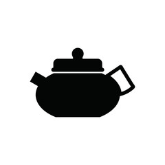 pot - tea - coffe - food and drink icon vector design template