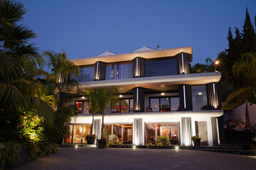 Fototapeta premium Luxury villa