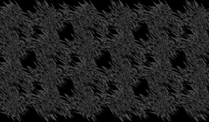 Colorful abstract background black glass wave, cool and simple vector illustration