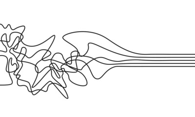 Messy lines image. Clipart image © dzm1try