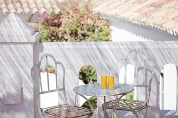 Sunny balcony