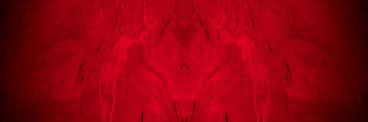 Old wall texture cement black red  background abstract dark color design are light with white gradient background.