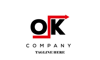 OK financial advice logo vector