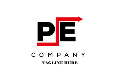 PE financial advice logo vector
