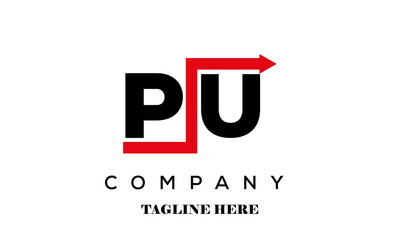 PU financial advice logo vector
