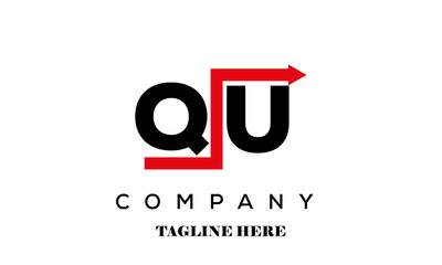 QU financial advice logo vector