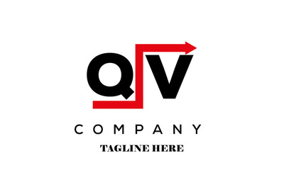 QV financial advice logo vector