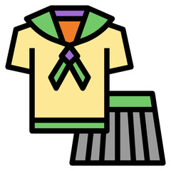 girl uniform