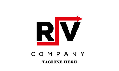 RV financial advice logo vector