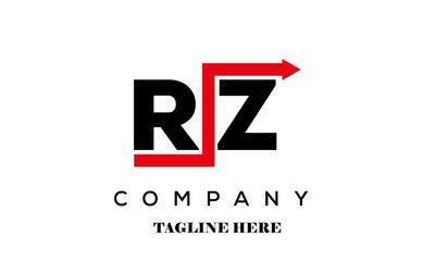 RZ financial advice logo vector