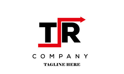 TR financial advice logo vector