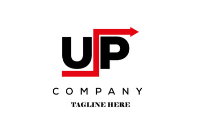 UP financial advice logo vector