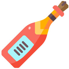 champagne flat icon