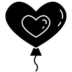 balloon solid icon