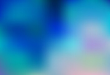 Light BLUE vector abstract bokeh pattern.