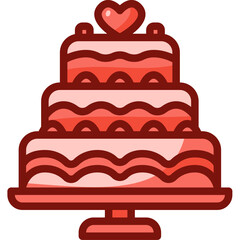 cake Two Tone icon