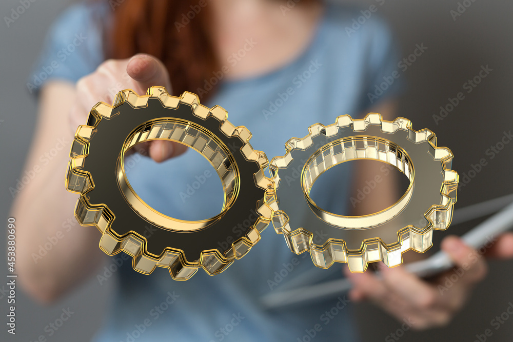 Poster Engineering And Design Image gears
