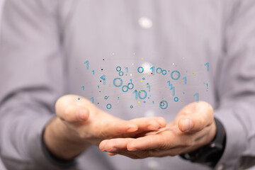 Business intelligence analyst dashboard on virtual