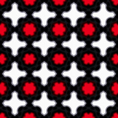 Abstract background with colorful geometric shaped decorative pattern, art template, graphic design illustration wallpaper