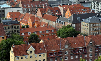 Häuser im Zentrum von Kopenhagen
