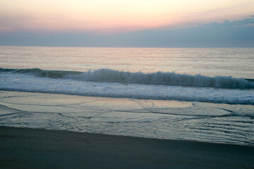 early morning sunrise in Ocean City, MD