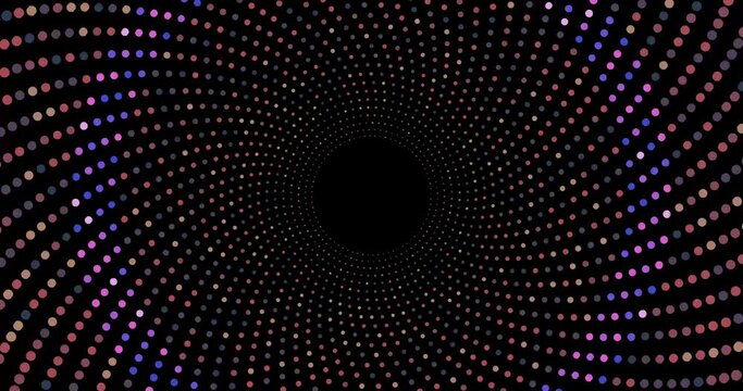 Disco music party background spin light motion. play abstract