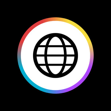 Globe - Sticker