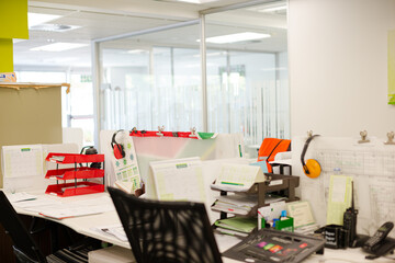 Interior of empty office