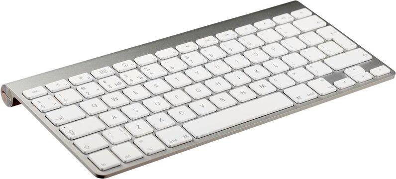 Computer keyboard.