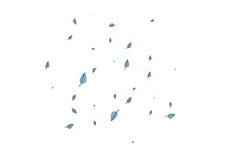 Fototapeta premium Light Blue, Green vector sketch layout.