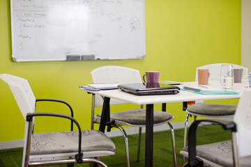 Empty conference room