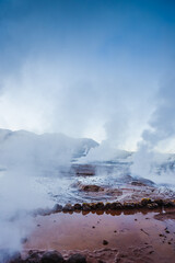 El Tatio Geysers, northern Chile, Atacama Region