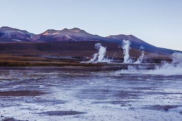 El Tatio Geysers, northern Chile, Atacama Region