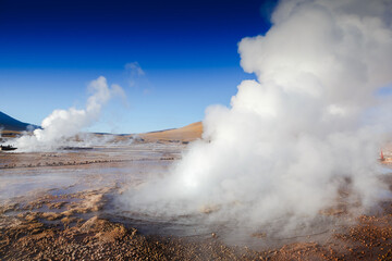El Tatio Geysers, northern Chile, Atacama Region