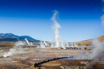 El Tatio Geysers, northern Chile, Atacama Region
